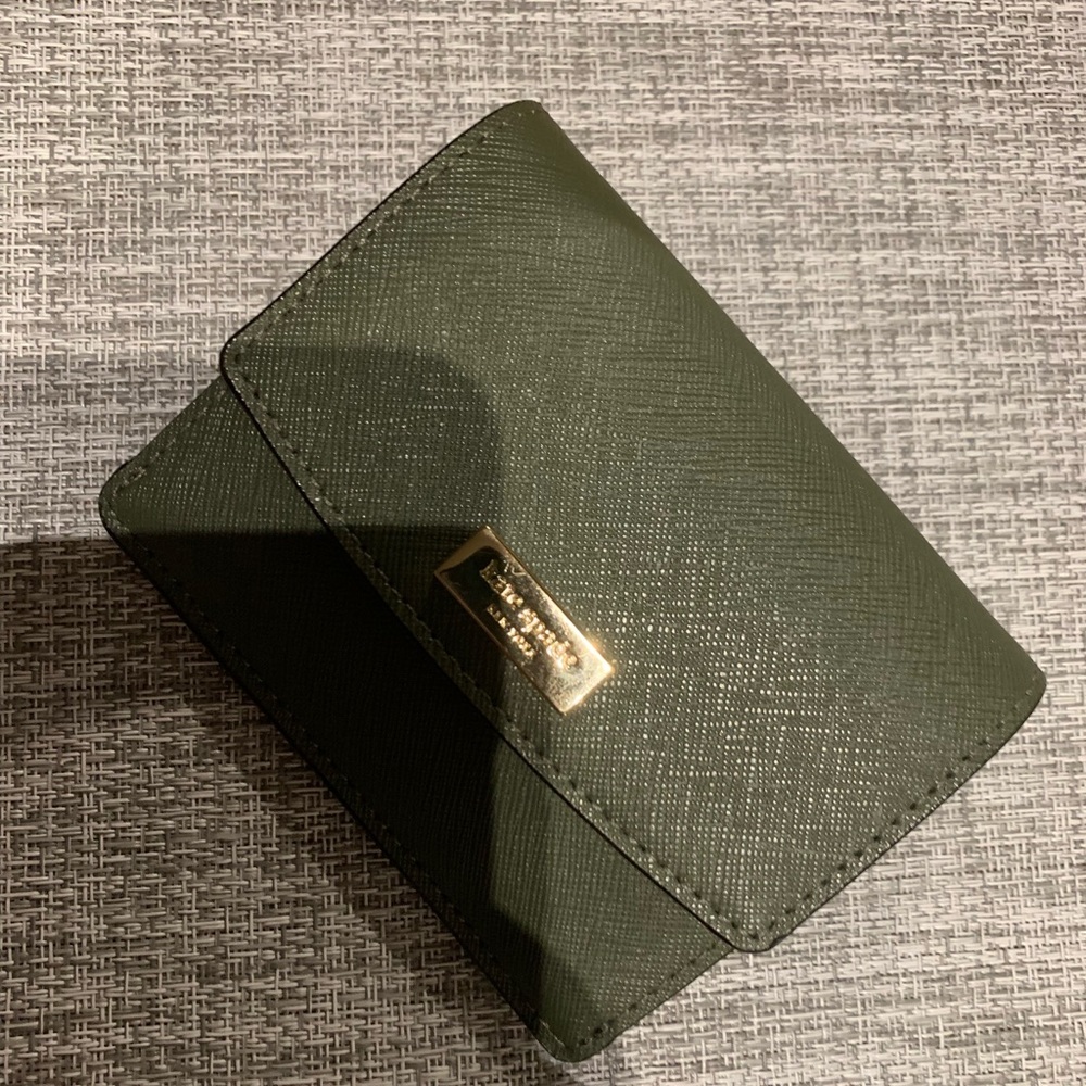 Kate Spade Olive Green Wallet